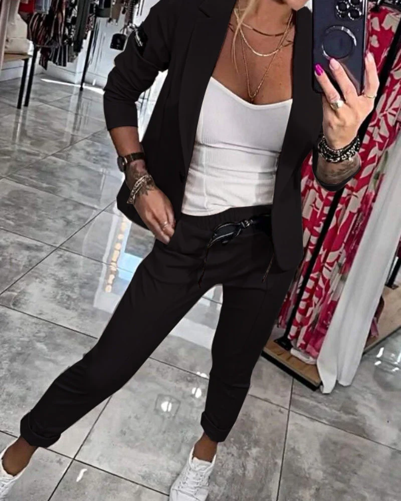 MALOU - ENSEMBLE TOP, VESTE ET PANTALON – Image 6