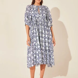 AMARE - ROBE BOHO À MOTIFS FLORAUX
