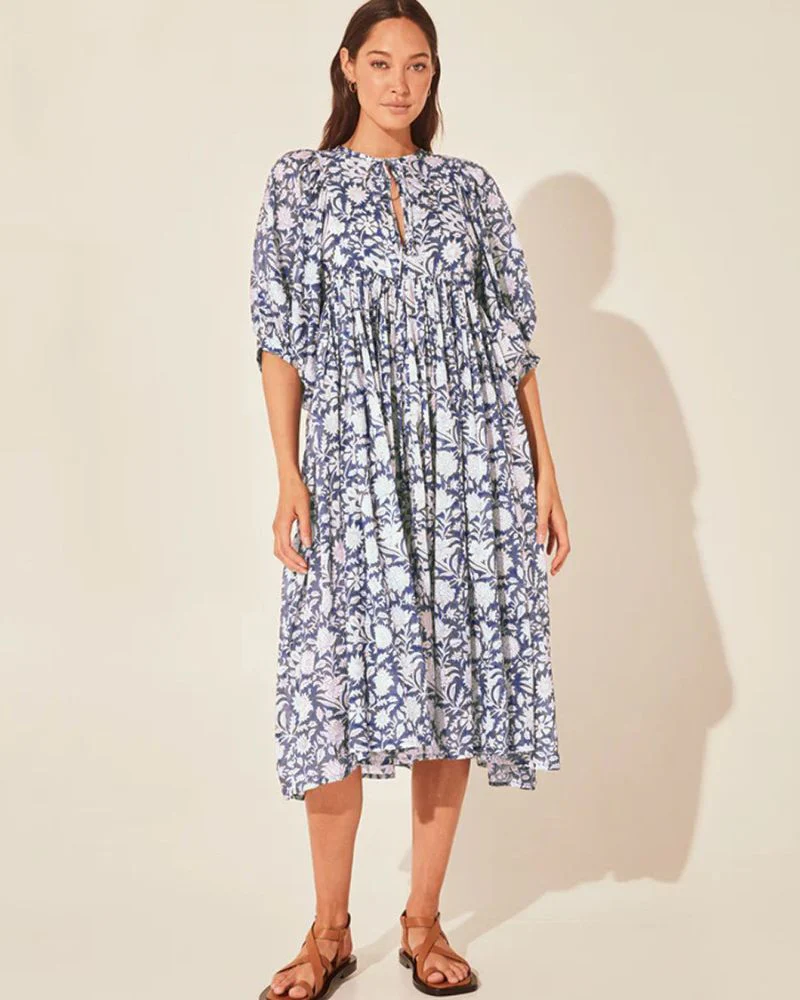 AMARE - ROBE BOHO À MOTIFS FLORAUX – Image 2