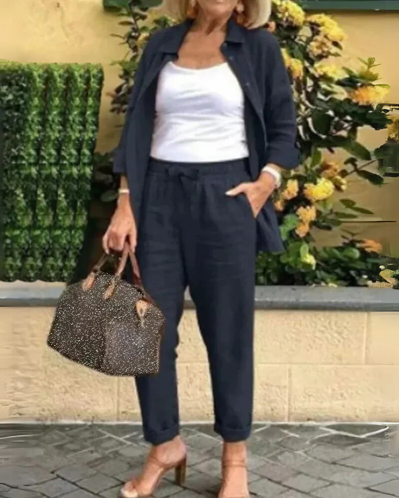 AIRENA - Ensemble Chemise et Pantalon – Image 7