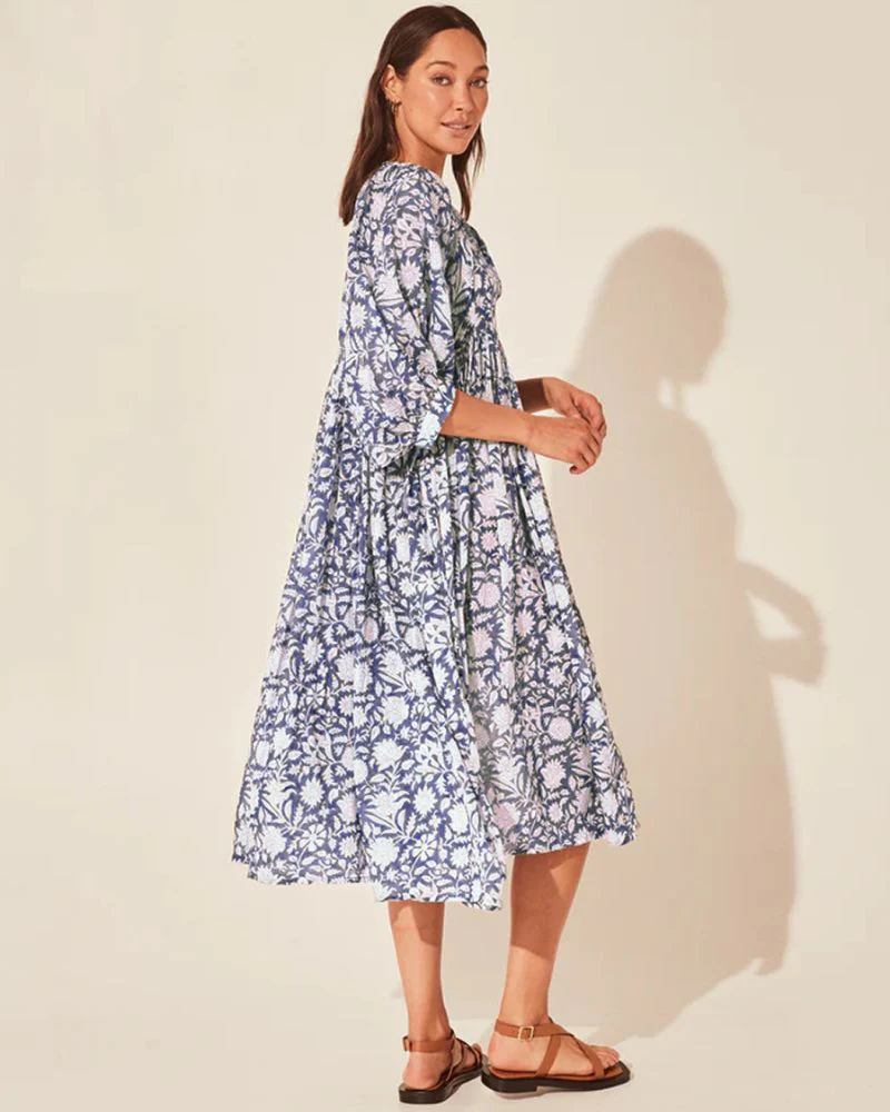 AMARE - ROBE BOHO À MOTIFS FLORAUX – Image 3