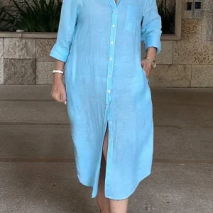 SARUSA – ROBE-CHEMISE CLASSIQUE