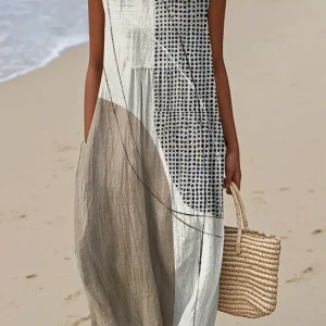 Noémie | Robe Artistique Asymétrique