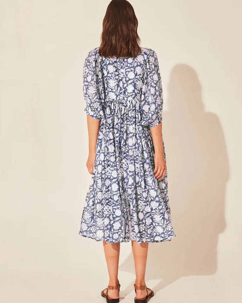 AMARE - ROBE BOHO À MOTIFS FLORAUX – Image 4