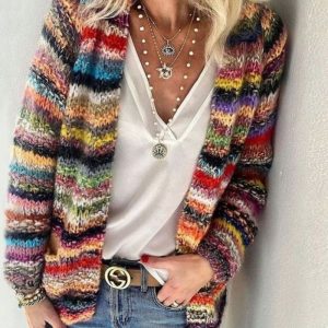 SARAI - CARDIGAN COLORÉ