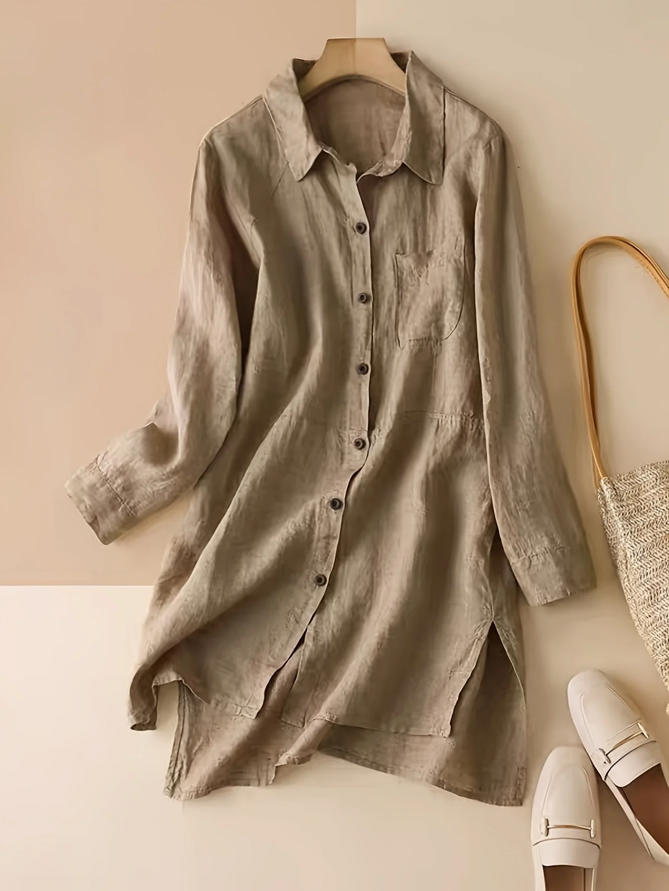 Amélie | Blouse en Lin Élégante – Image 4