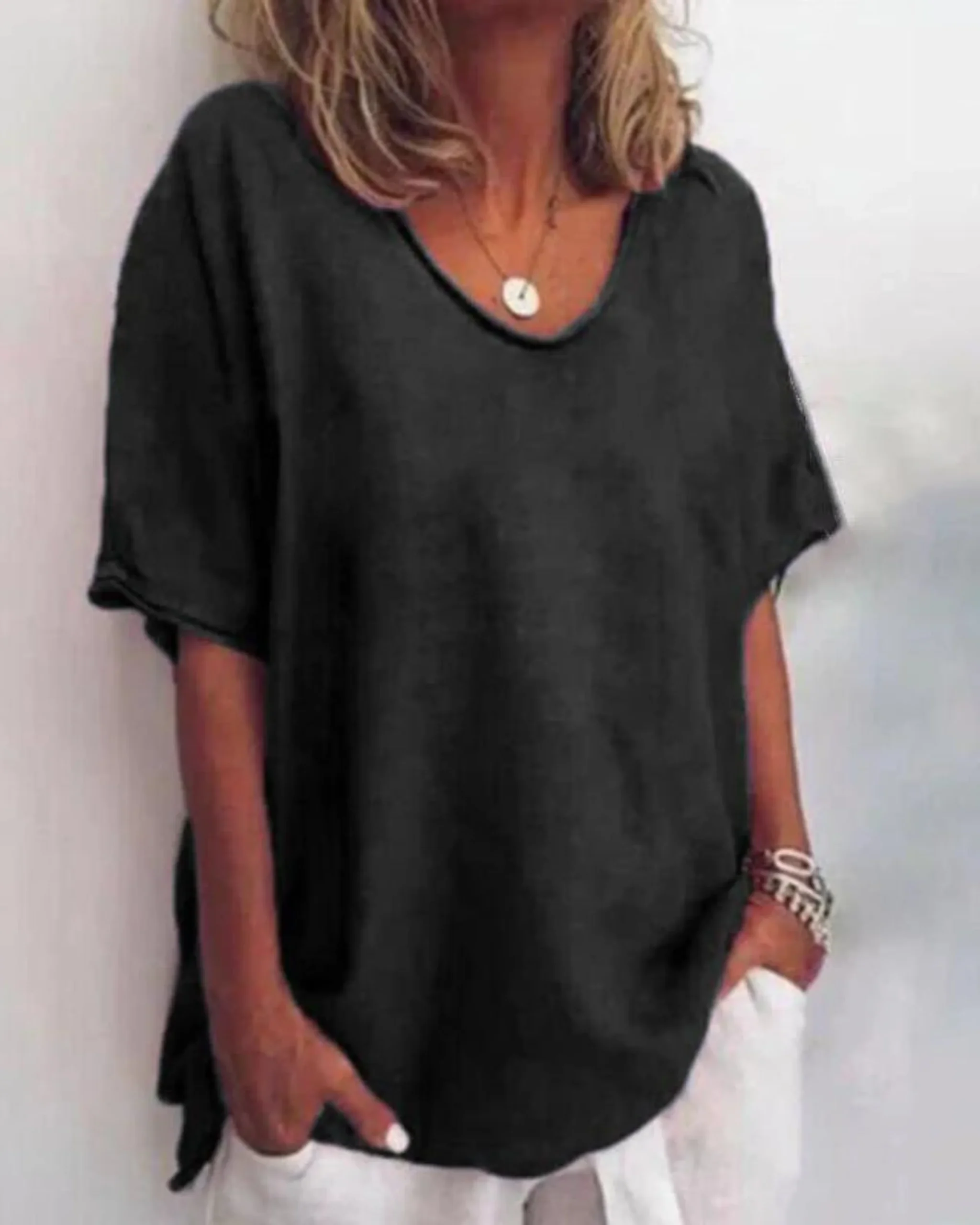 BEA - BLOUSE CONFORTABLE ET AMPLE – Image 6