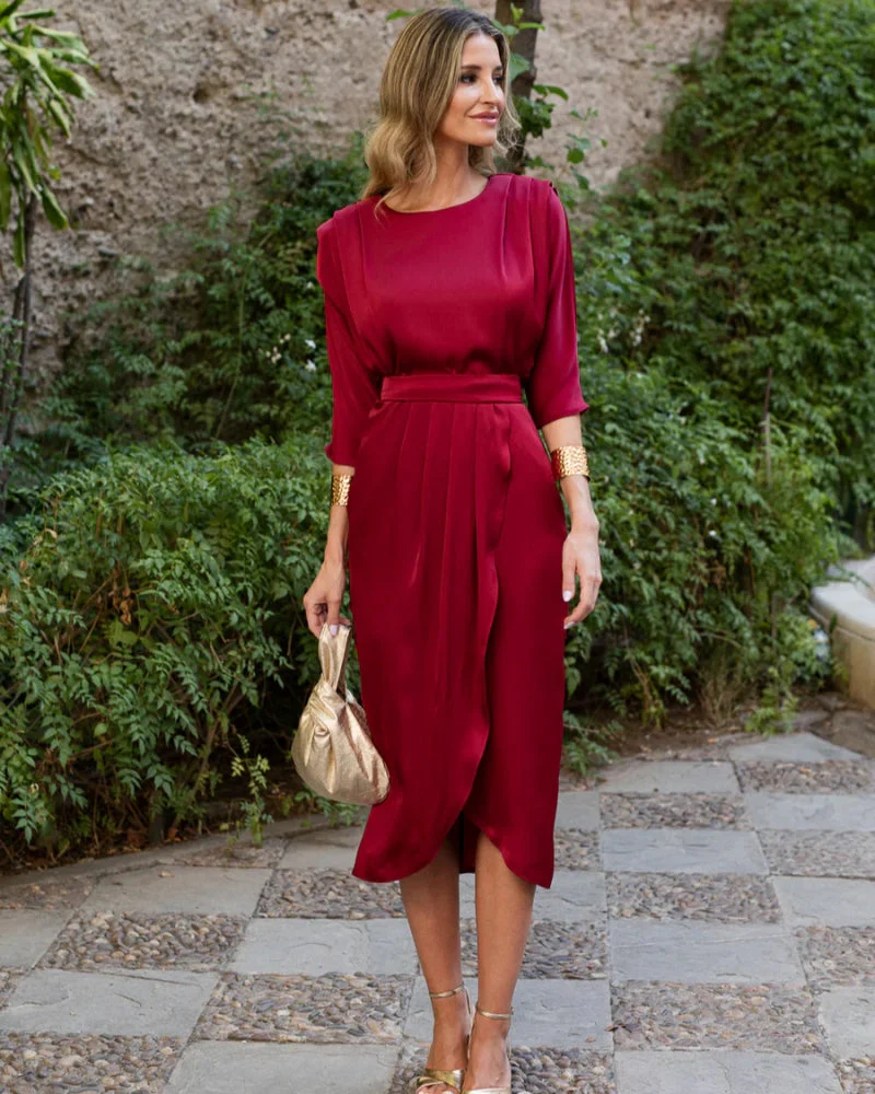 ADLEIN - Robe décontractée élégante – Image 7