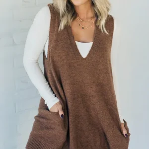 AROLA - GILET EN MAILLE DOUILLET