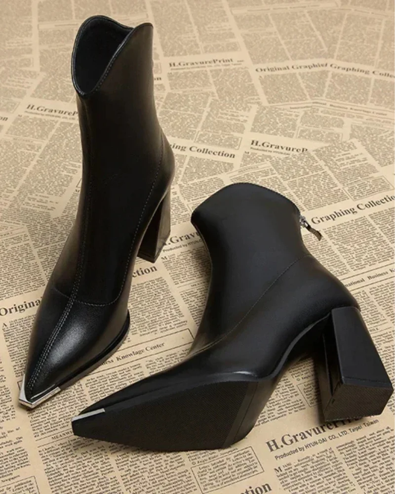 LIONA - BOTTINES CHELSEA AVEC BOUT CHROMÉ – Image 4