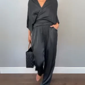 PAULA - ENSEMBLE CACHE-CŒUR ET PANTALON