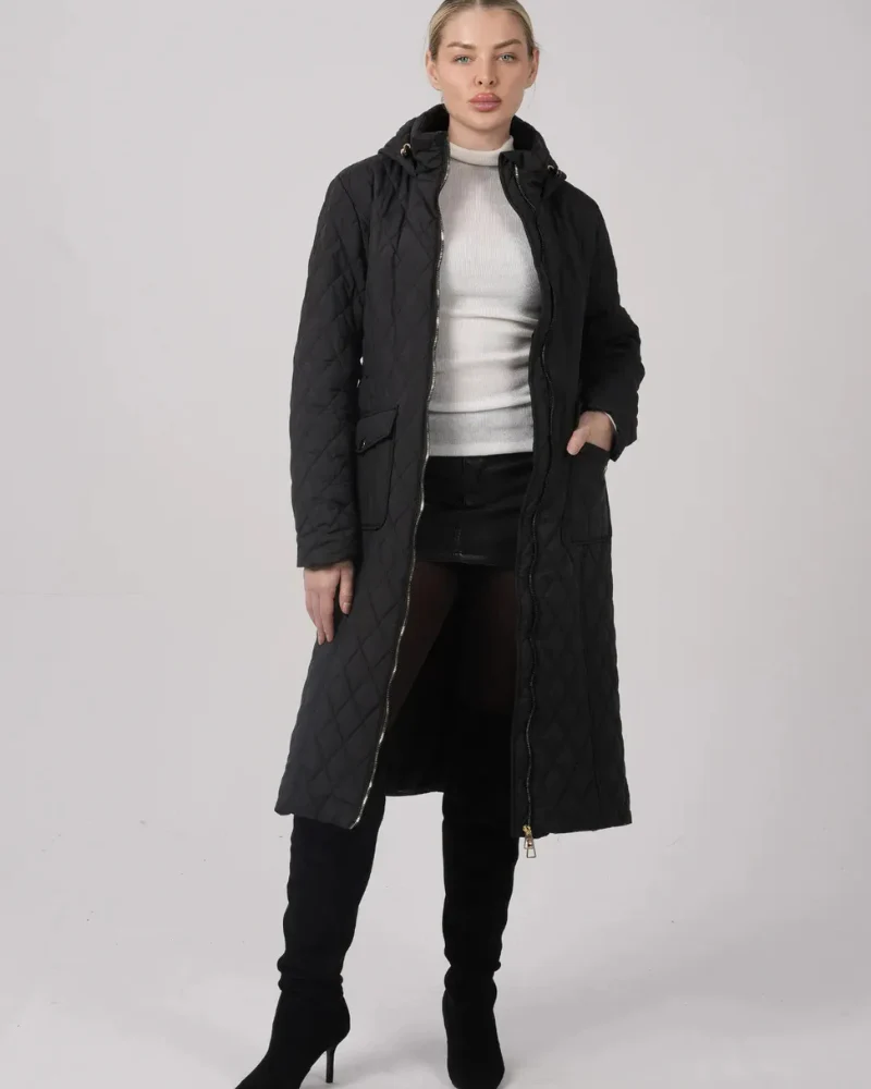 DEBARA – Veste Longue Matelassée – Image 3