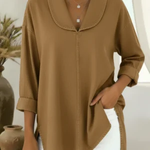 ANADASA – Haut en denim rétro