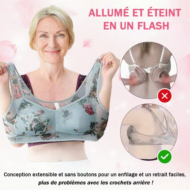 1+1 GRATUIT : Soutien-gorge en dentelle confortable sans boutons – Image 7