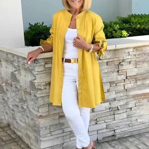 CHERISH - CHEMISE EN COTON ET LIN