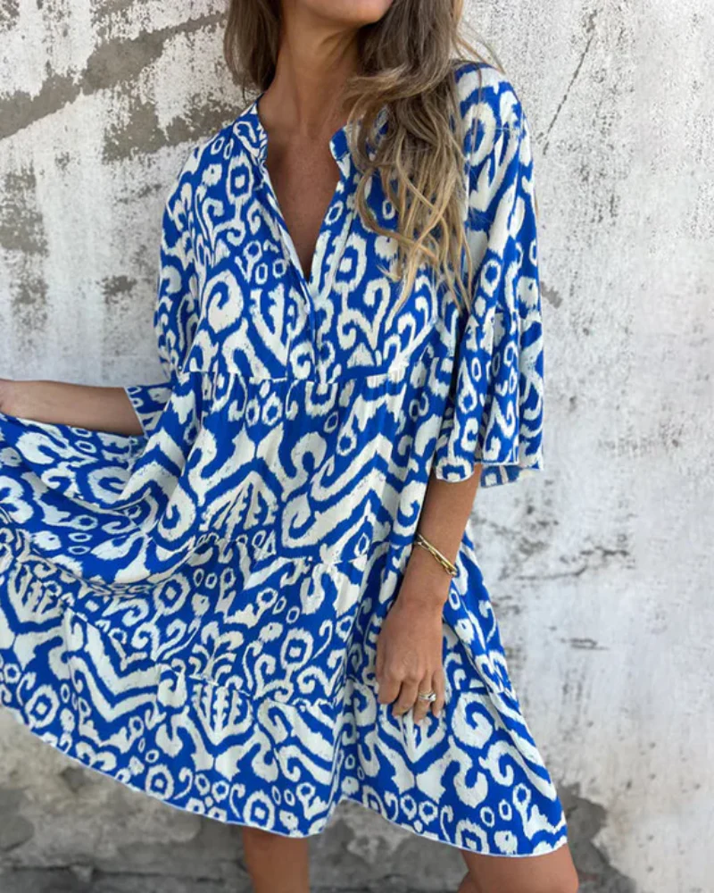 ARESE - ROBE DÉCONTRACTÉE IMPRIMÉE – Image 3