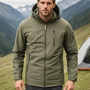 Alex™ | Veste Militaire Imperméable pour Tous les Temps