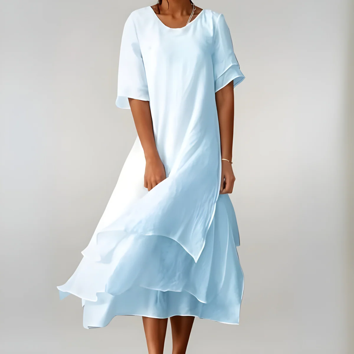 Agnès | Robe longue en coton légère et élégante – Image 6