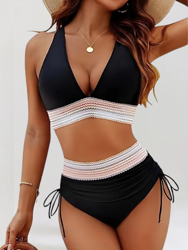 DIANE™ | Ensemble bikini avec bandeau de contrôle du ventre et taille haute – Image 8