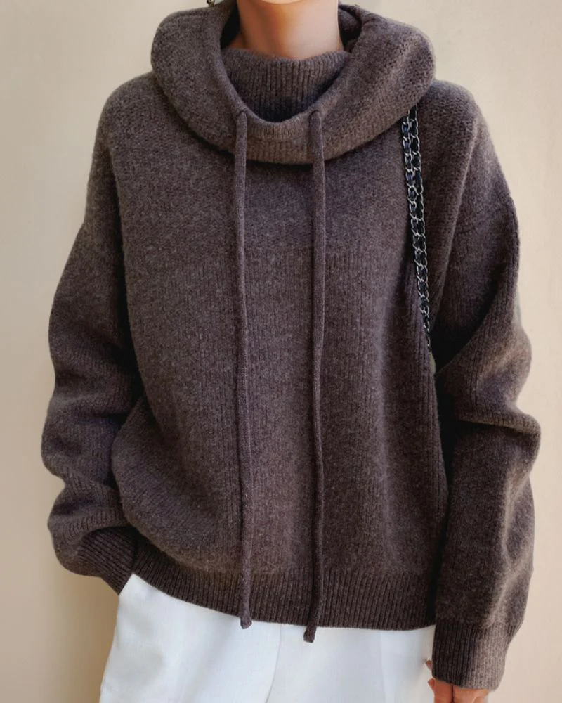 ALIZÉE MÉRINO - PULL COL ROULÉ EN LAINE – Image 3