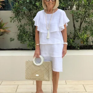 ARESI – ROBE BOHÈME À VOLANTS