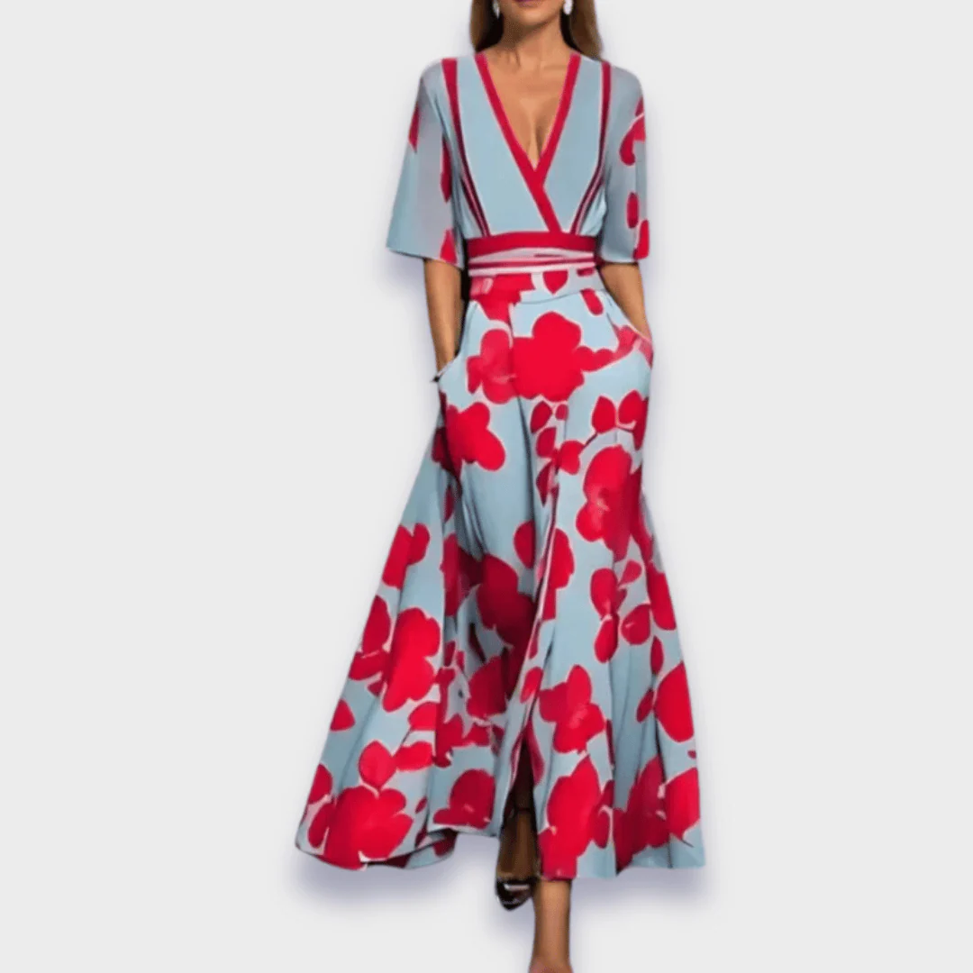 Chloé | Robe Florale Élégante – Image 3