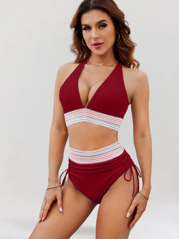 DIANE™ | Ensemble bikini avec bandeau de contrôle du ventre et taille haute – Image 4