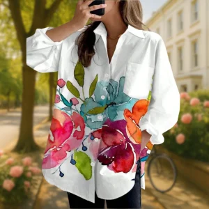 Evelora™ – blouse avec imprimé floral