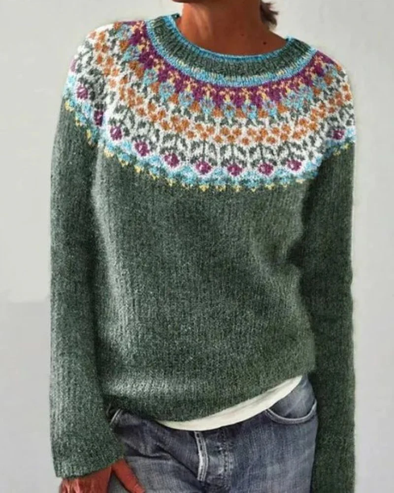 PIERINA - PULL-OVER RÉTRO ÉLÉGANT ET DOUILLET – Image 5