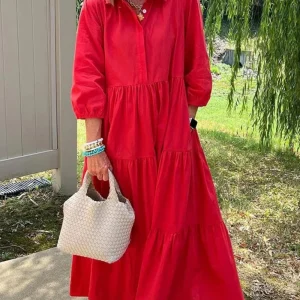 DARANA - Robe longue intemporelle