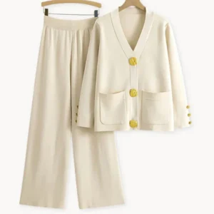 CELESTE - ENSEMBLE EN MAILLE LUXUEUX