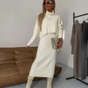 DILIA - ENSEMBLE DE TRICOTS ÉLÉGANTS