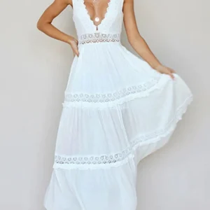 MISNIA – ROBE LONGUE ÉLÉGANTE