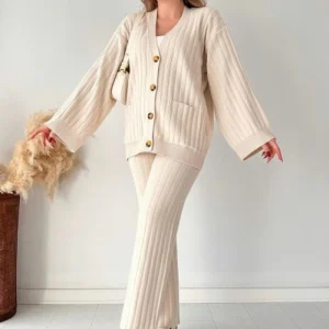 LARIANA - ENSEMBLE TRICOTÉ DÉCONTRACTÉ 2 PIÈCES