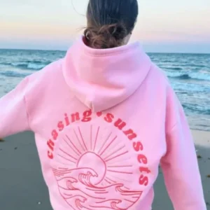 CHASING SUNSETS - SWEAT À CAPUCHE STYLÉ