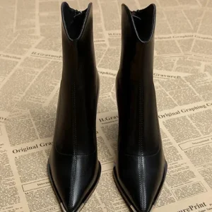 LIONA - BOTTINES CHELSEA AVEC BOUT CHROMÉ