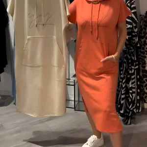 CÉCILE™ | Robe à capuche décontractée