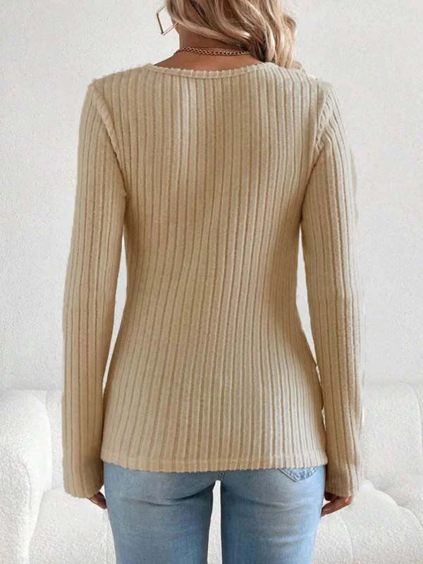 Beaumama pulls grossesse élégant casual tous les jours rayé épissage moulante femme enceinte – Image 5