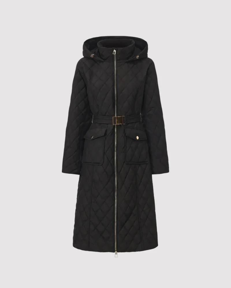 DEBARA – Veste Longue Matelassée