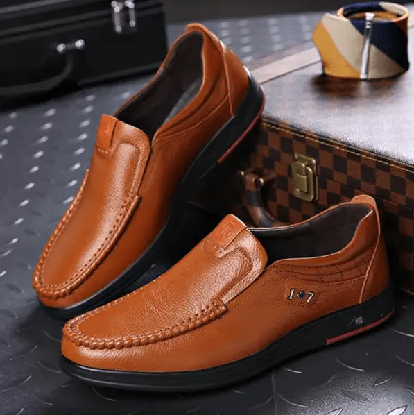 Mocassins en cuir pour hommes – Le confort classique allié à l'élégance au quotidien – Image 4