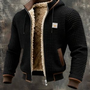 Mathéo™ | Veste Polaire Thermique Noir