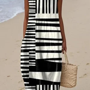 NAËLA | ROBE GRAPHIQUE CHIC