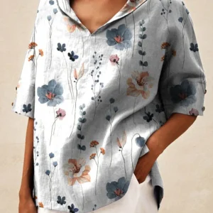 Andrea™ | Haut Élégant à Col V