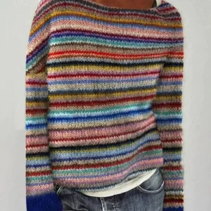 PIERINA - PULL-OVER RÉTRO ÉLÉGANT ET DOUILLET