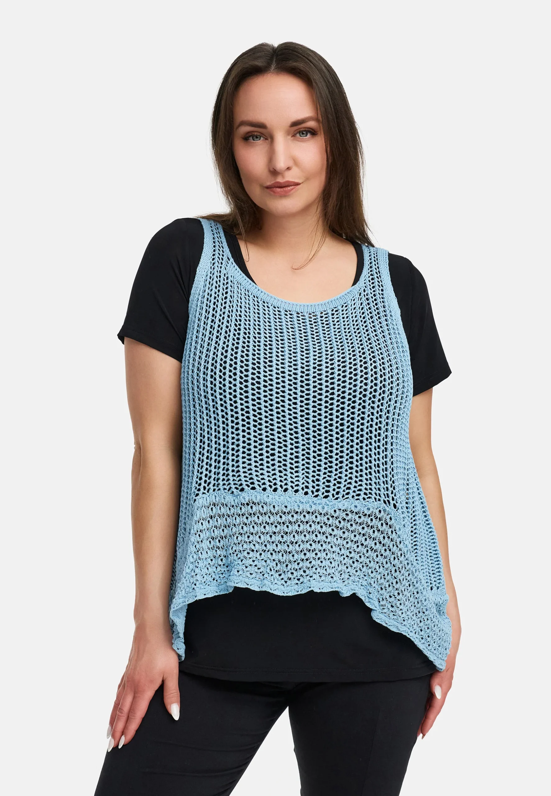 Kekoo Écharpe en tricot 'Cotton'