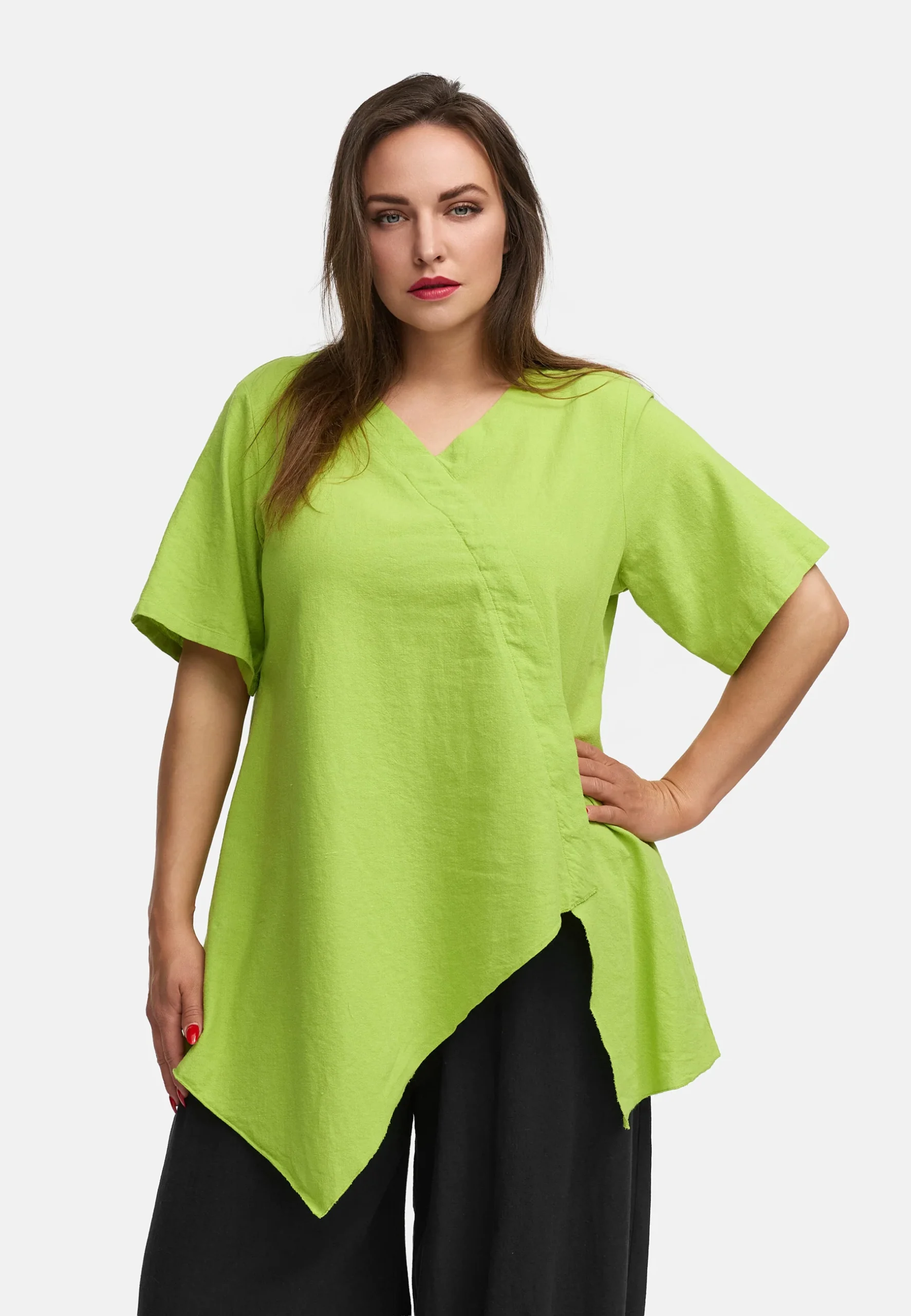 Tunique en lin ligne A 'Venti' – Image 2