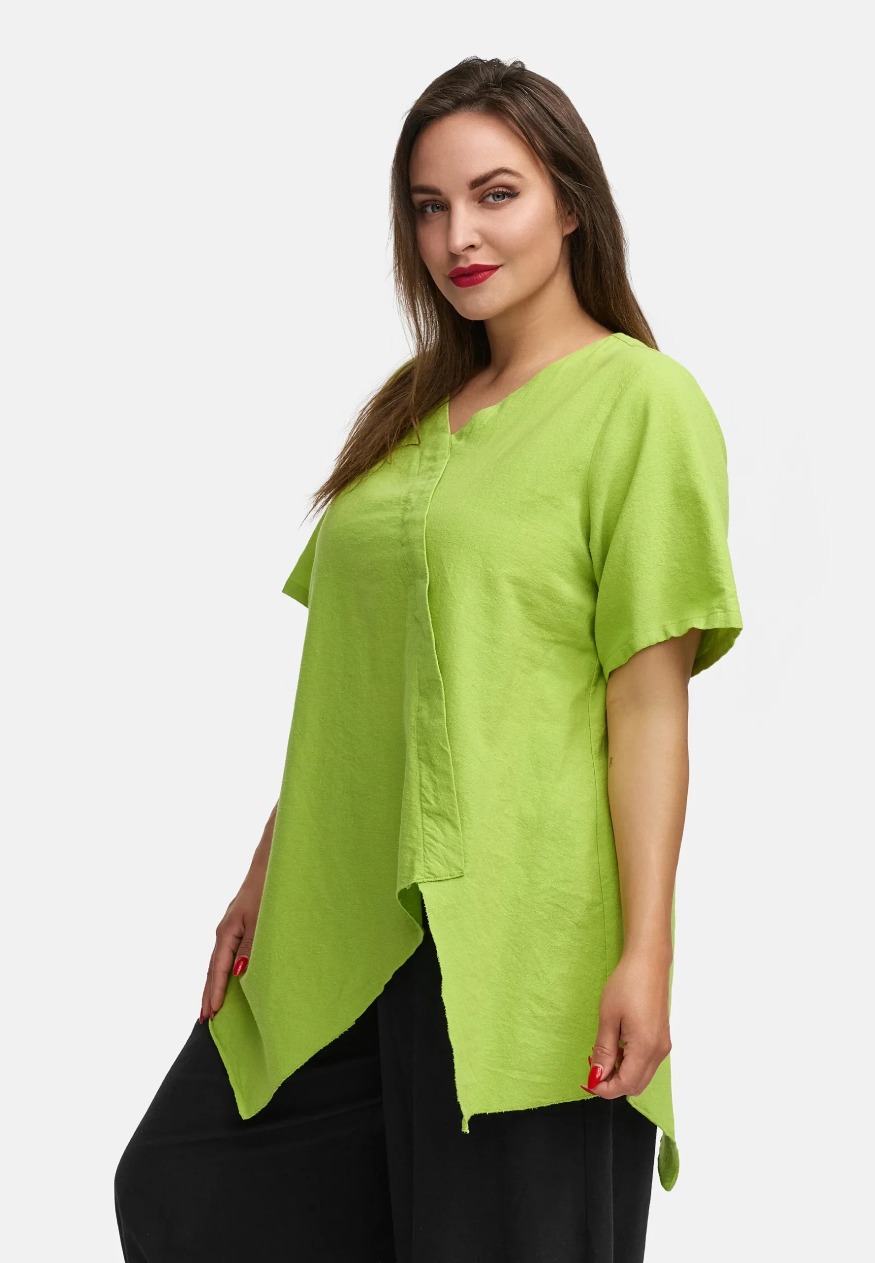 Tunique en lin ligne A 'Venti' – Image 4