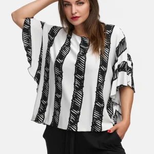 Tunique décontractée avec manches chauve-souris 'Sovana'