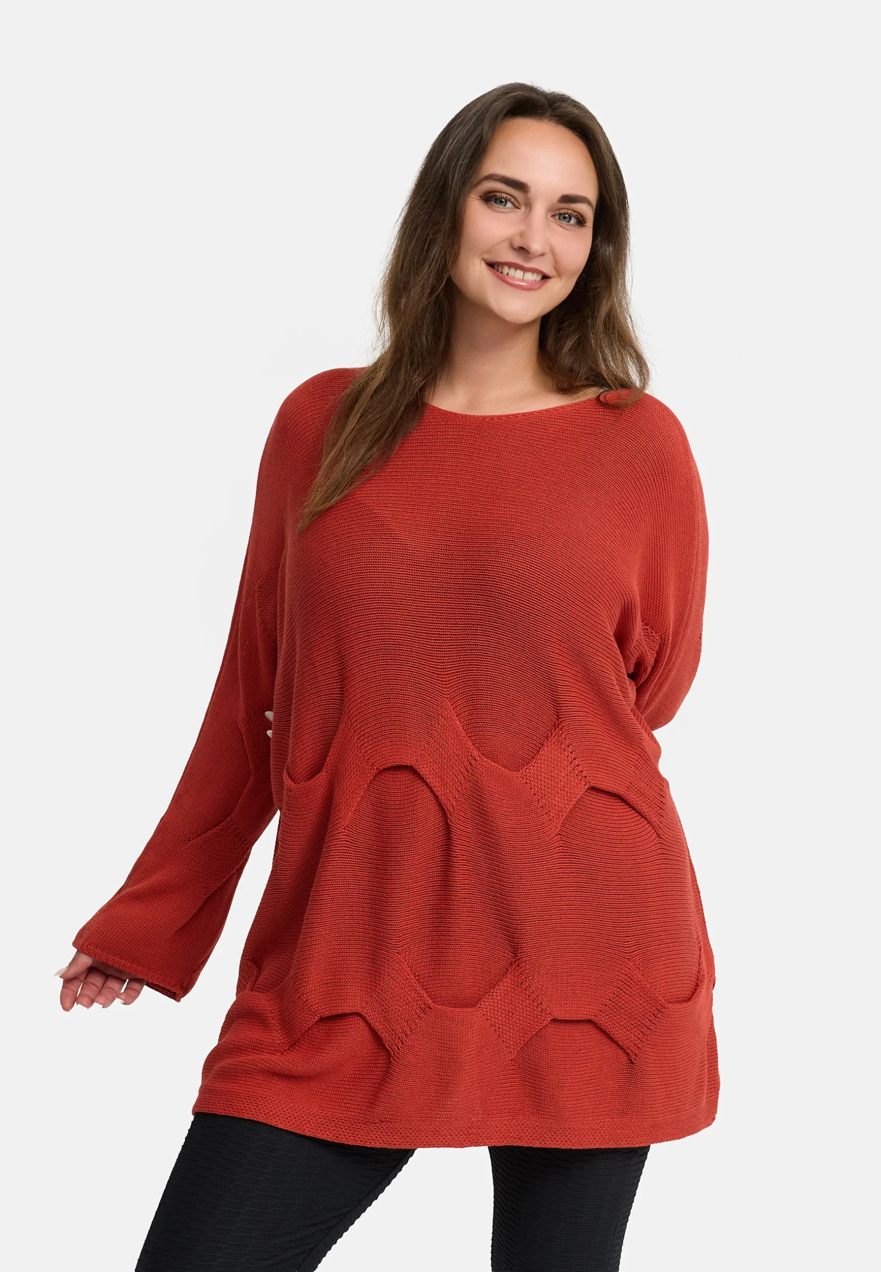 T-shirt en tricot en pur coton 'Cotona' – Image 8