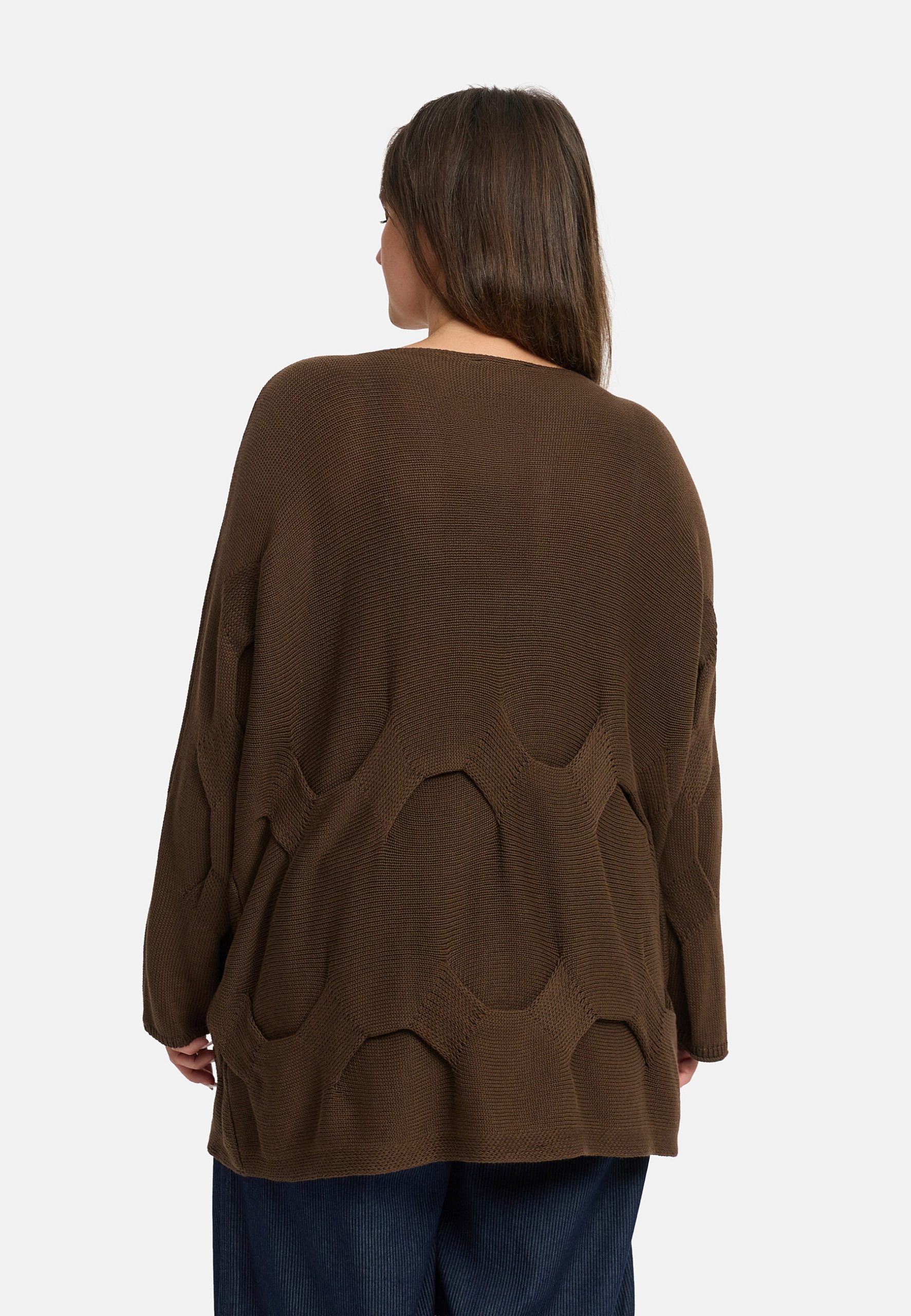 T-shirt en tricot en pur coton 'Cotona' – Image 5